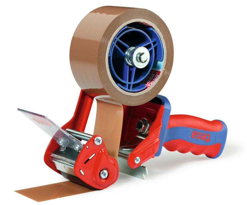 Tesa-Handabroller für Klebeband, Komfort Safe für 50mm Rollenbreite