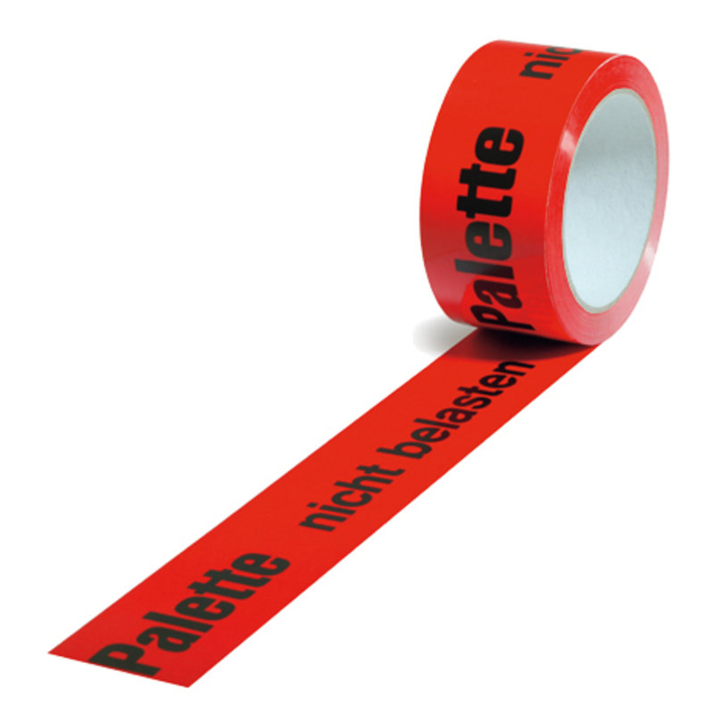PP-Warn-Klebeband Palette nicht belasten PP-Warn-Klebeband Palette nicht belasten
