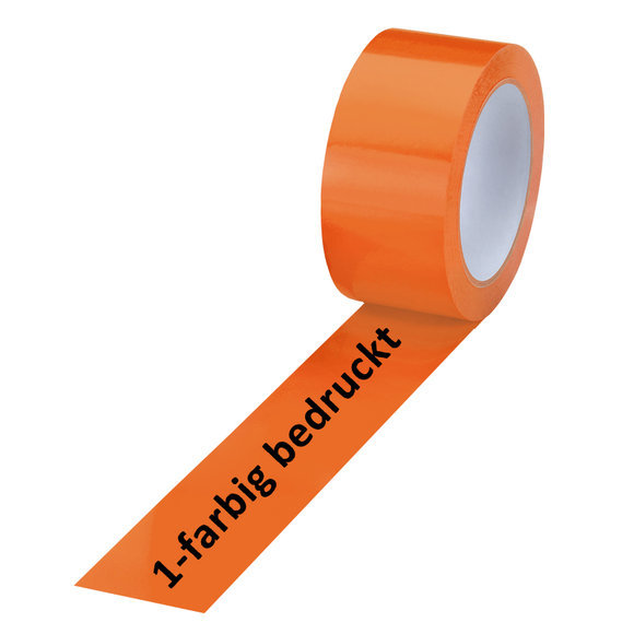PVC-Band, amerikaorange, 1-farbig bedruckt