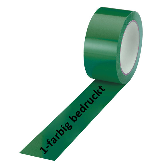 PVC-Band, grün, 1-farbig bedruckt